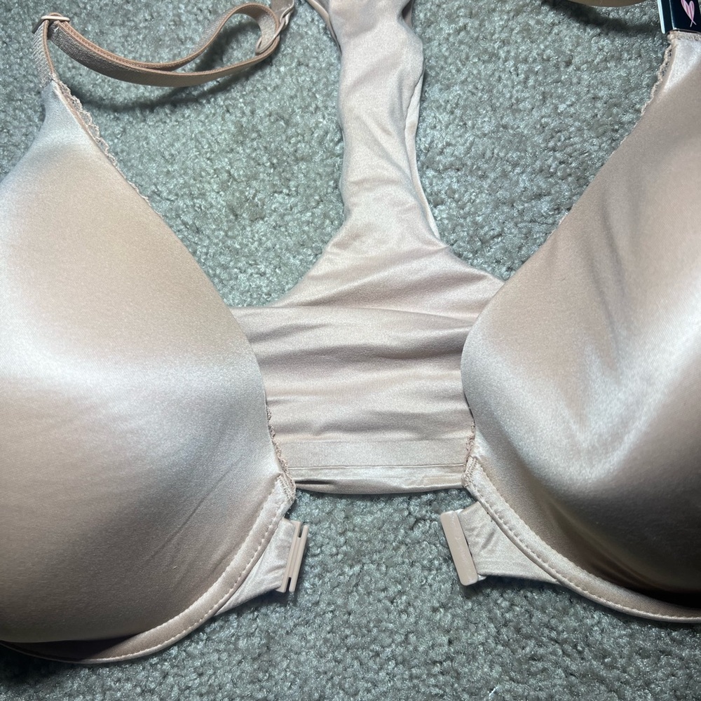 Victorias Secret Bra Body by Victoria Lightly Lined Front Close Full Coverage - Picture 7 of 8